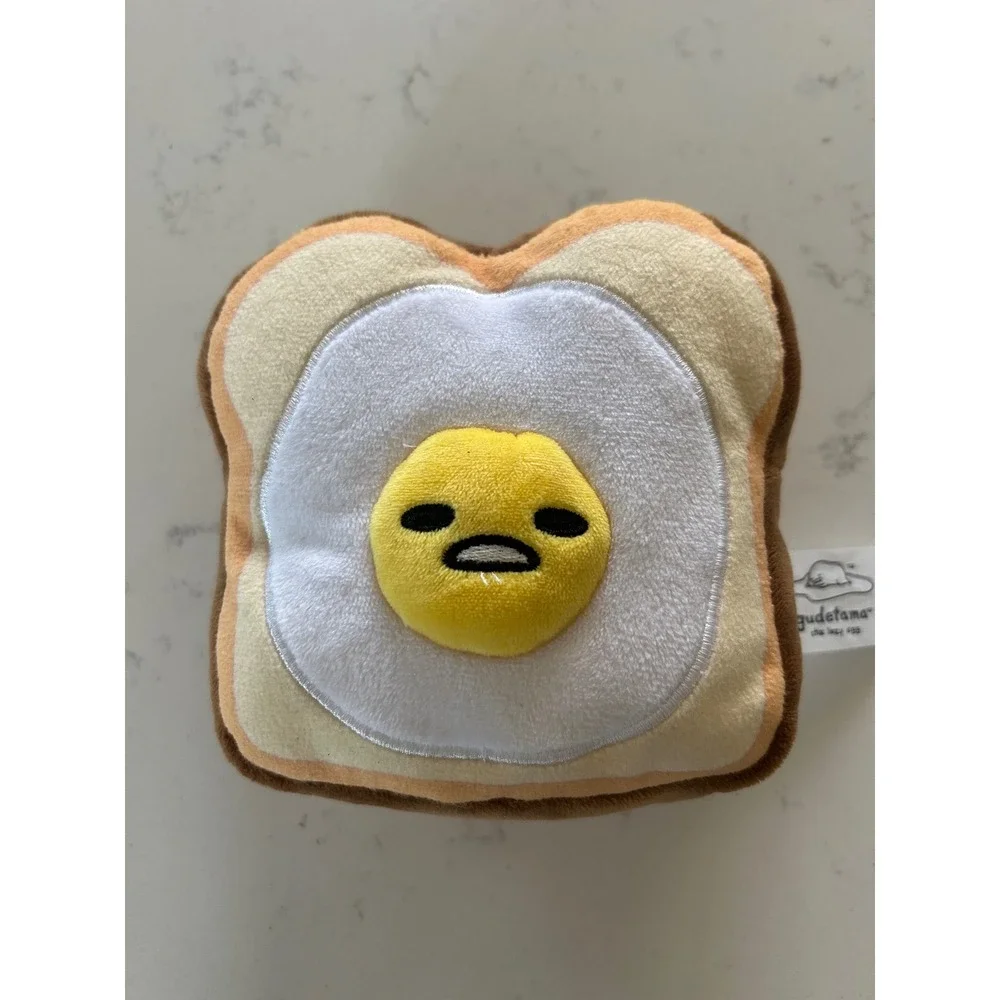 Gudetama Lazy Egg Egg Toast‎ Plush Toy Pillow Sanrio Gund Spin Master